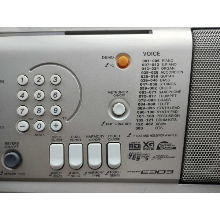 Yamaha PSR E303 – Keyboard edukacyjny 61 klawiszy | Klawiszowy-zakątek.pl